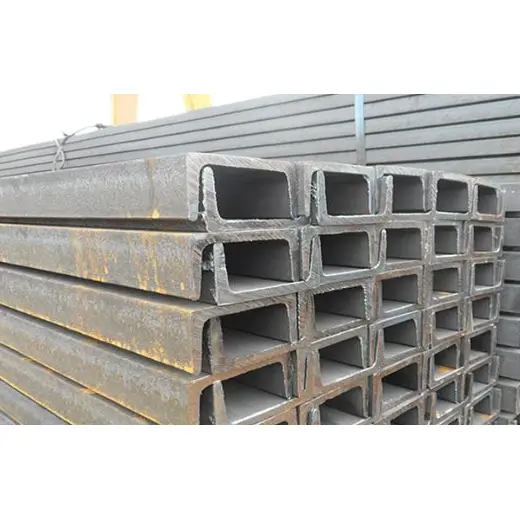 Secciones de canal de acero estructural laminadas en caliente