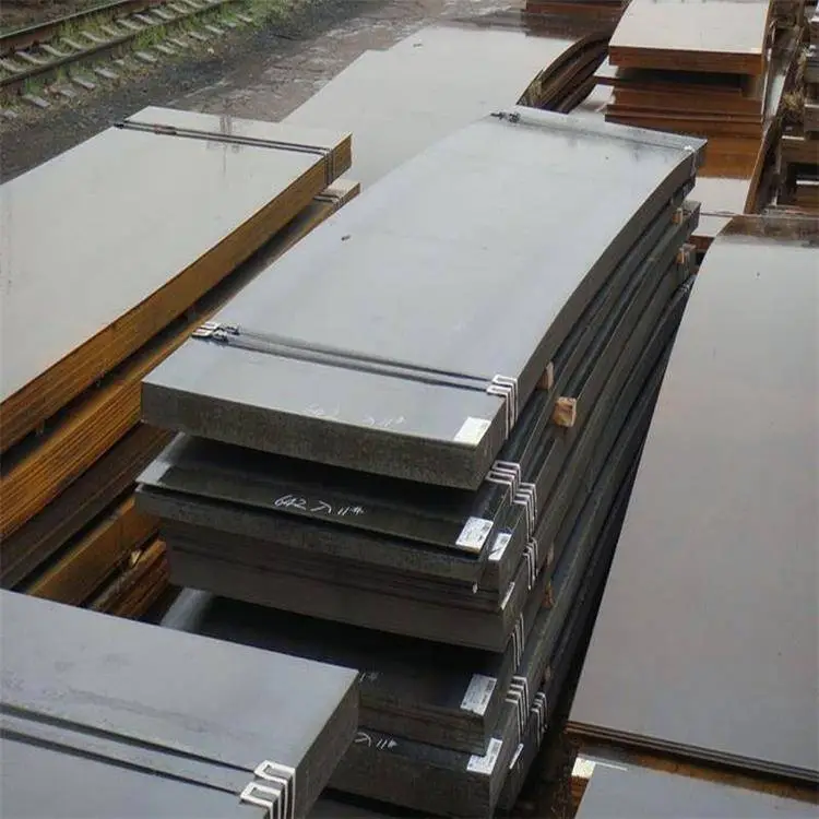 Placas de acero estructural laminadas en caliente